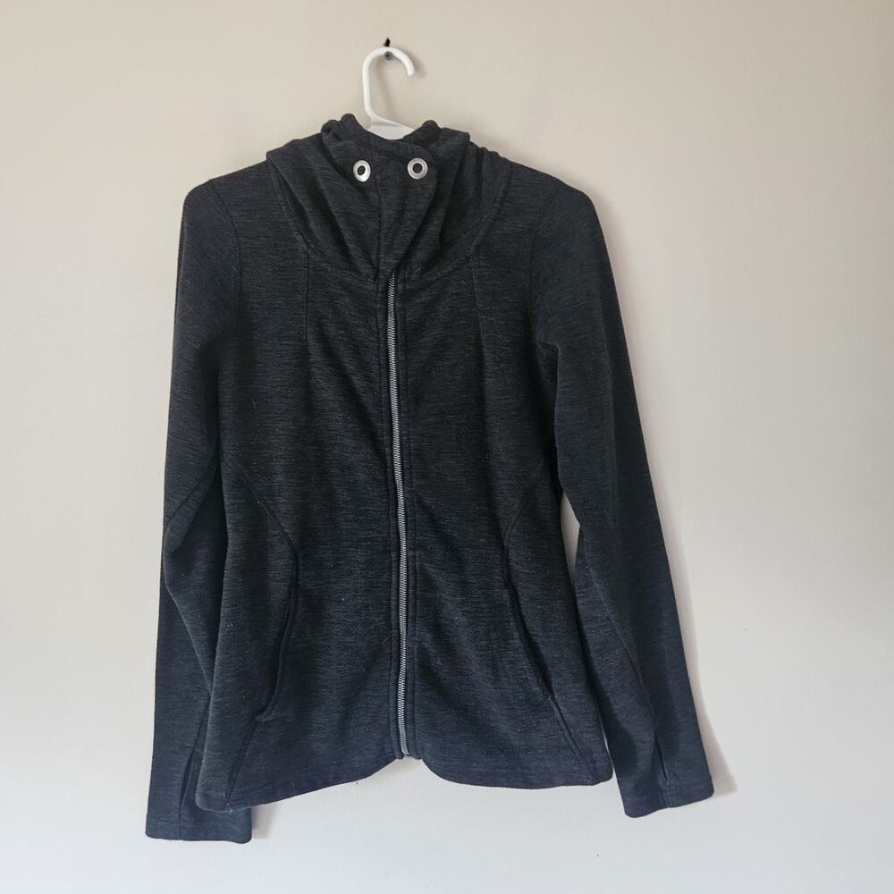 ExOfficio Womens XS Gray Full Zip Sweatshirt Hoodie
